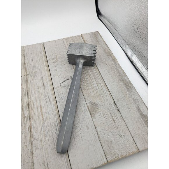 Aluminum Meat Tenderizer #2 Double Head Vintage - Picture 1 of 8